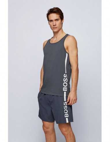 Boss pure cotton tank top with...