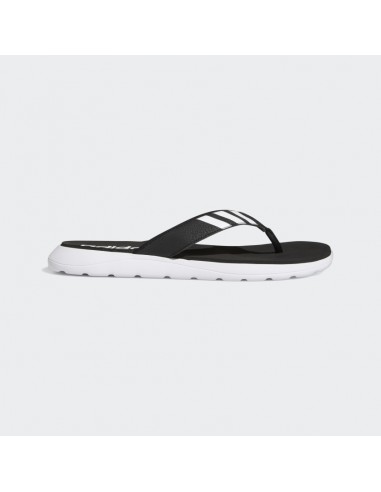 Adidas chanclas Hawaiana Confort Talla 7 Color CORE BLACK / CLOUD WHITE /  COR