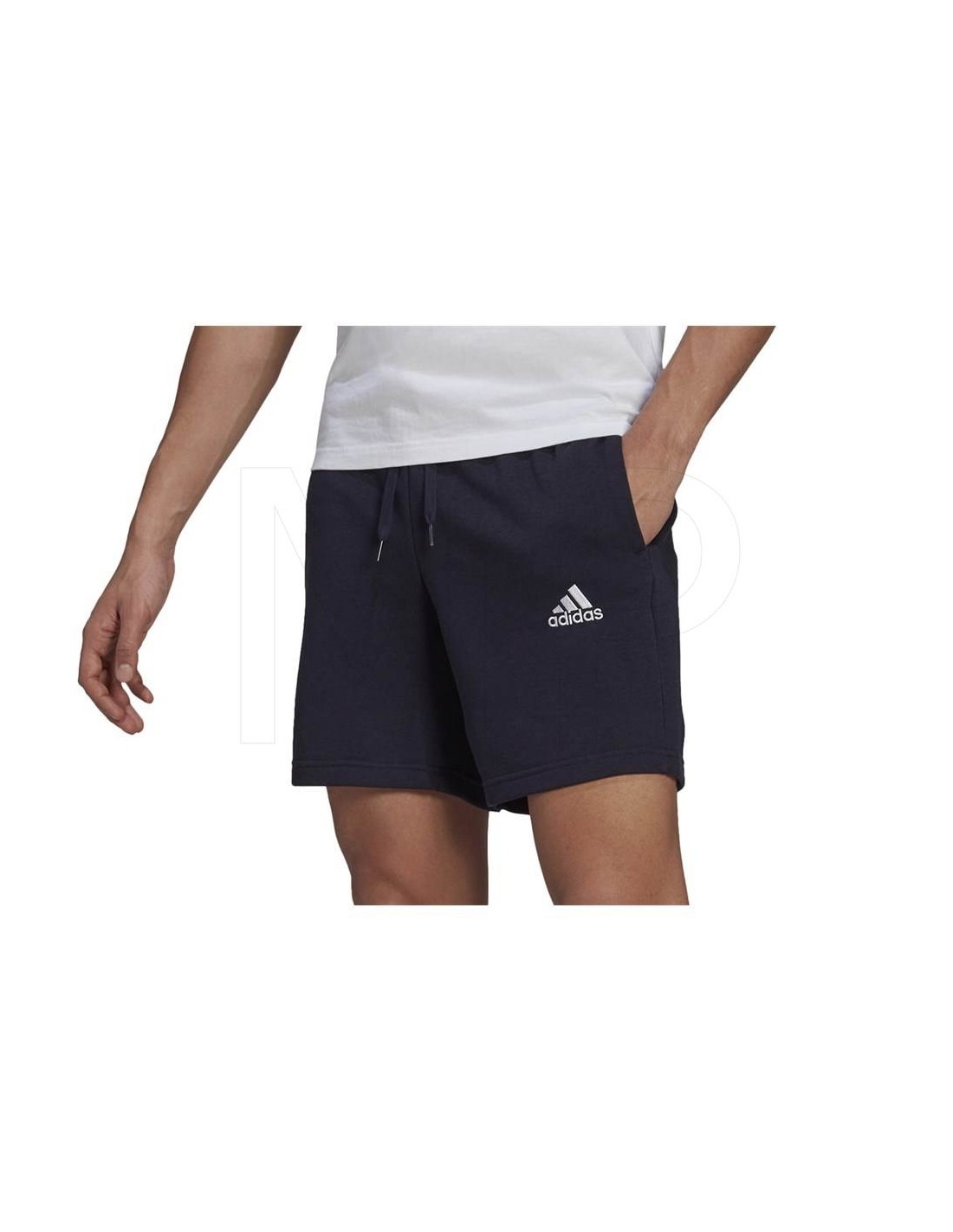 igual Mentor Inspiración Adidas pantalón corto Essentials French Terry logotipo pequeño Talla S  Color LEGINK/WHITE