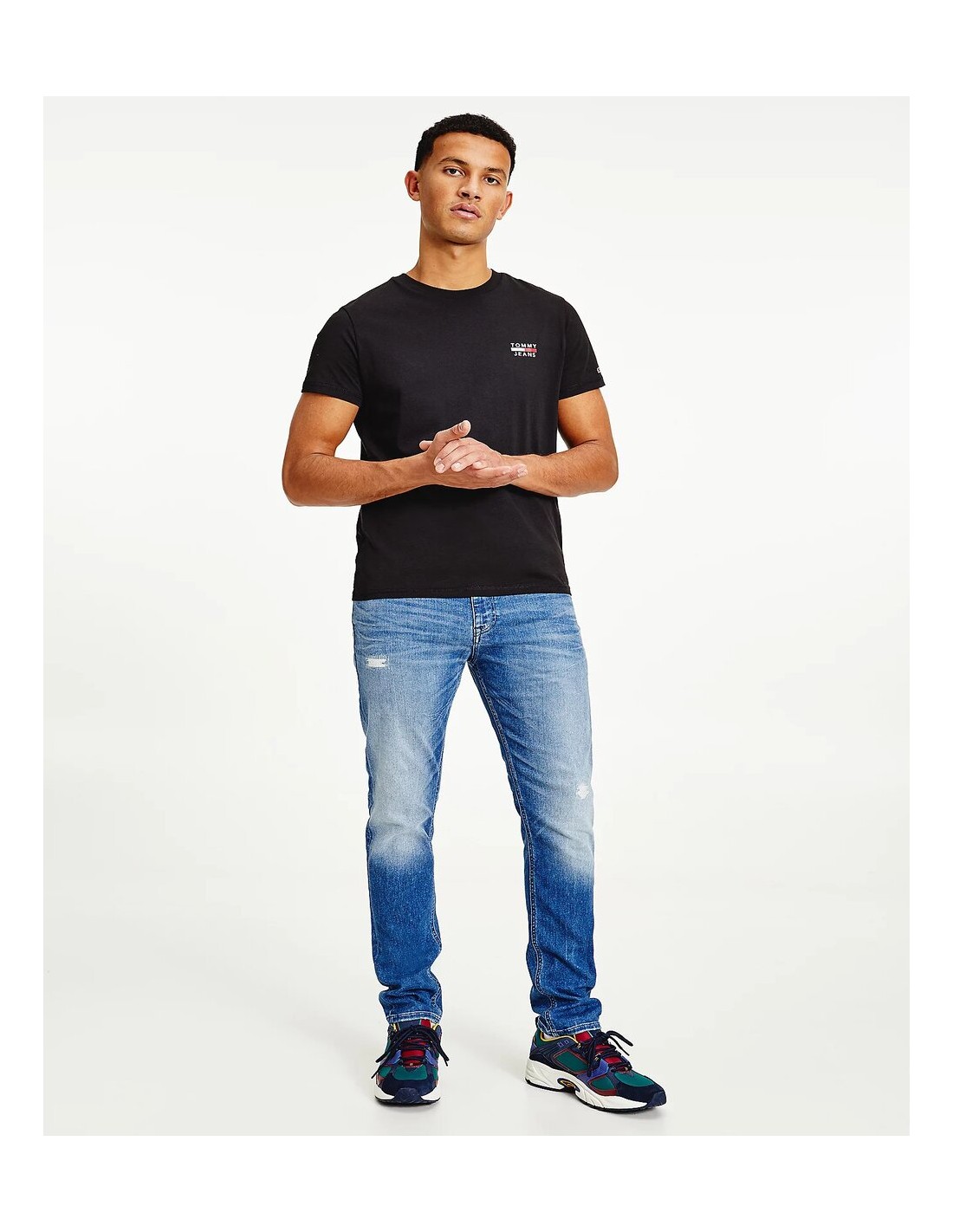 Tommy Jeans small logo organic cotton T 