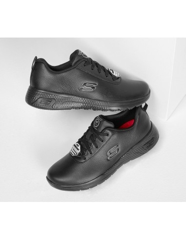 Honestidad consenso Asociación Zapatillas de trabajo Skechers para mujer Work Relaxed Fit: Marsing - Gmina  SR Color BLACK Talla 35