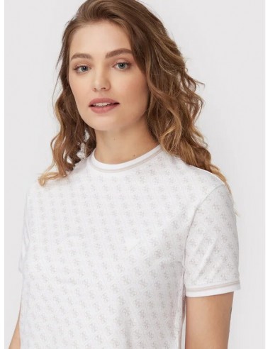 Guess cropped t-shirt with 4G print