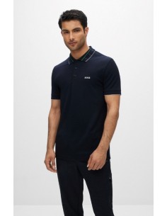 Slim fit polo shirt with... 2