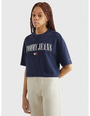 Short-sleeved crop top from the Tommy...