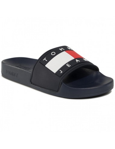 TOMMY JEANS CHANCLA FLAG POOL Talla 36 Color TWILIGHT NAVY