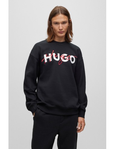 Hugo relaxed-fit cotton-blend...