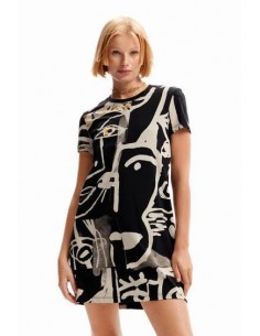 Desigual face print t-shirt...