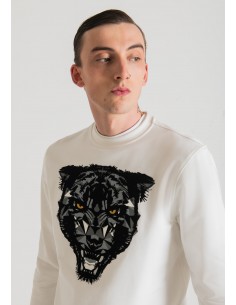 Sudadera regular fit de...