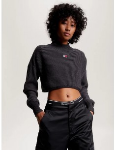 Jersey cropped teñido en...