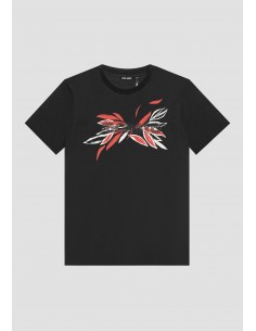 Camiseta slim fit de punto...