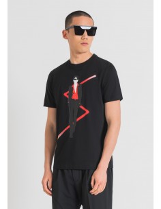 Camiseta regular fit de...