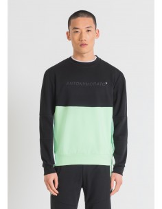 Sudadera relaxed fit de...