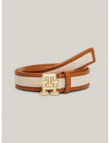 Tommy Hilfiger TH Monogram Leather Belt