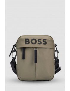 Bolso mensajero de piel...