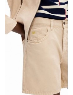 Plain denim shorts by Desigual