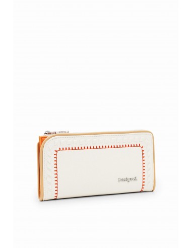 Desigual embroidered L wallet