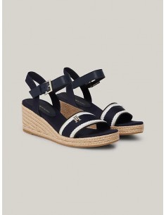 Sandalias de cuña de cuerda...