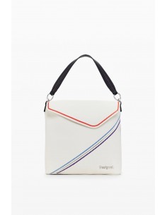 Cleo White Jersey Backpack... 2