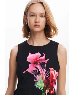 Vestido estampado flor de... 2