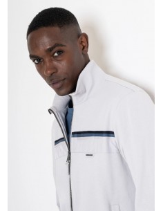 Regular fit zip-up...