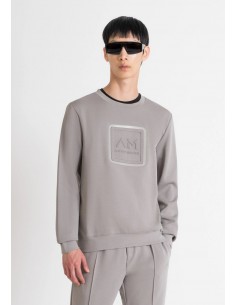 Sudadera slim fit de mezcla...