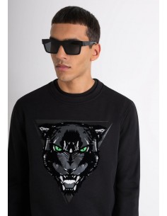 Regular fit sweatshirt in...