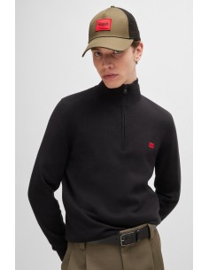 Hugo red logo tag twill... 2