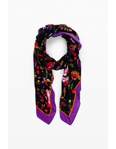 Foulard flores