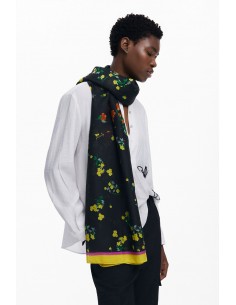 Desigual flower scarf 2