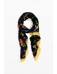 Desigual flower scarf