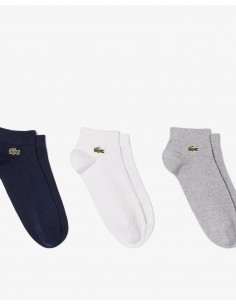 Lacoste 3 Pack Low Socks