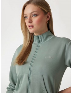 Sudadera con cremallera de...