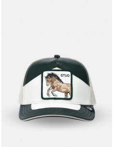 Moto Stud trucker cap by...