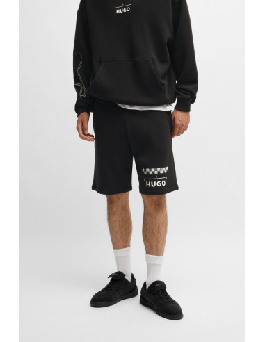 Shorts de algodón con estampado de...