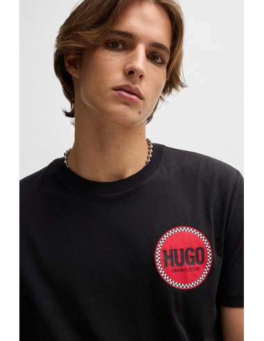 Hugo Cotton Jersey T-Shirt with...