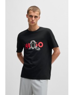 Camiseta oversize fit de...