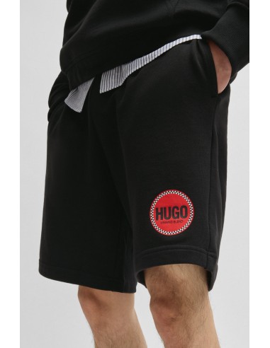 Shorts relaxed fit de felpa de...