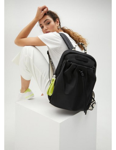 Nylon backpack with fluorescent...