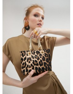 Mini animal print shopper...