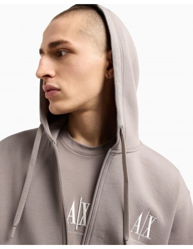 Sudadera con capucha y cierre de...