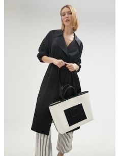 Bolso shopper bicolor... 2