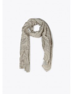 Monogram scarf by Lola...