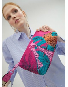 Nylon toiletry bag with...