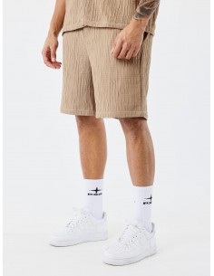 Pantalón corto plisado de... 2