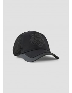 Poplin baseball cap with...