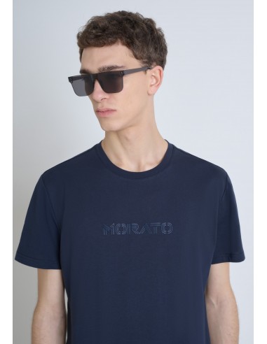 Camiseta regular fit de punto de...