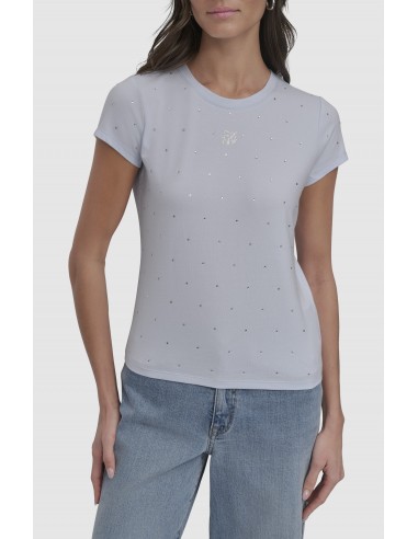 Camiseta ajustada DKNY con logotipo...