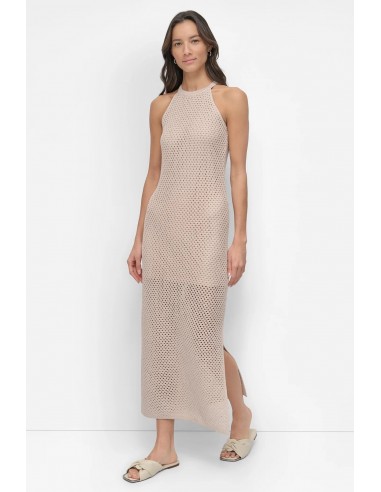 DKNY Ribbed Side Logo Dress
