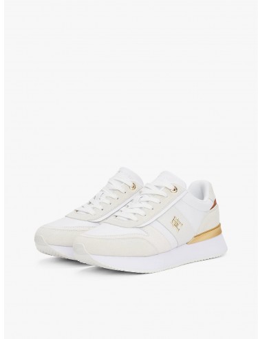 Zapatillas con paneles metalizados de...