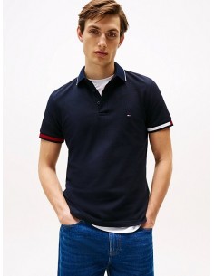 Slim-fit polo shirt with...